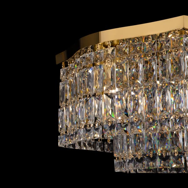 Krystal loftlampe guld Dune Maytoni DIA005CL-06G