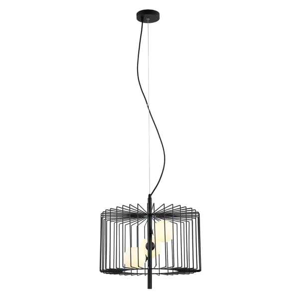 Italux Daren moderne sort lysekrone MDM-3937/3 BK