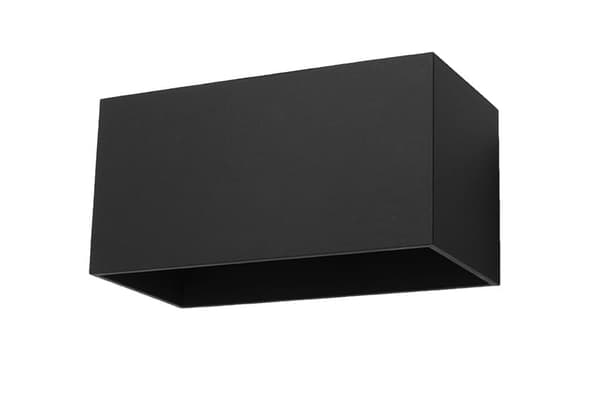 Væglampe QUAD MAXI sort Sollux Lighting SL.0527