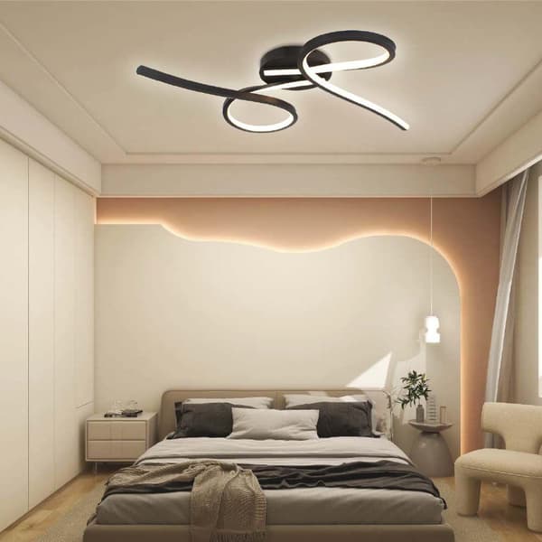 LED loftlampe sort V-TAC VT-7791-7004