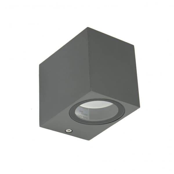 Ulkoseinävalaisin 1xGU10 tummanharmaa IP44 SU-MA Mini 5001 DG