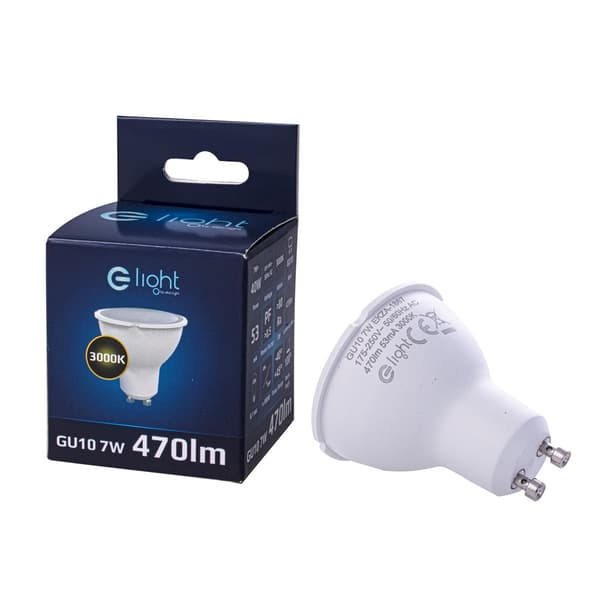 LED-pære 6.5W GU10 varmt lys Eko-light