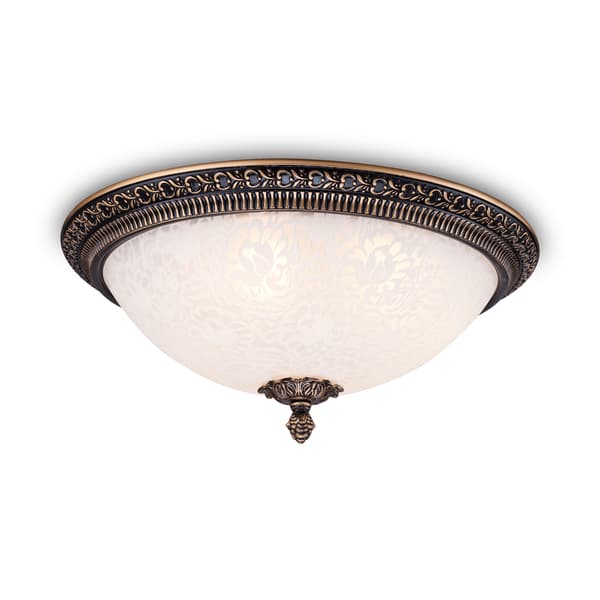 Loftslampe kuppel klassisk Pascal Maytoni C908-CL-03-R