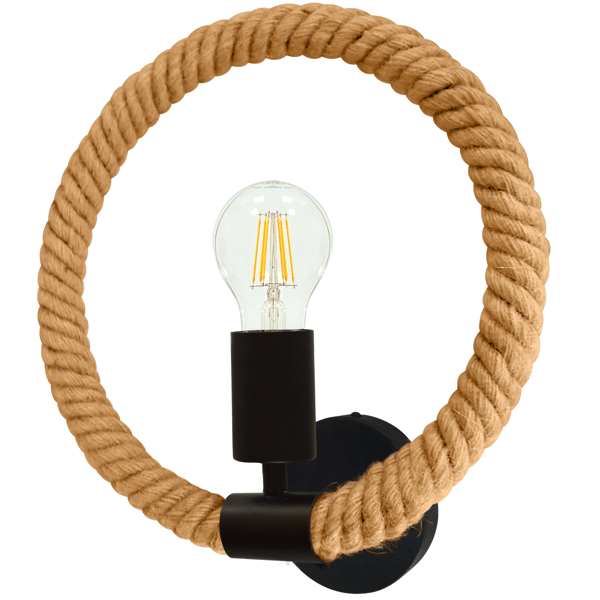 Seinävalaisin E27 ROPE ARTHUR 311450 Polux