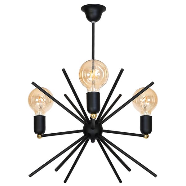 Loftlampe ASTRA I ALDEX 938E/1 sort farve LAM938E/1