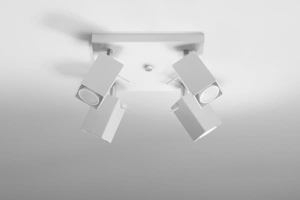 Loftlampe MERIDA 4 Hvid Sollux Lighting SL.0098