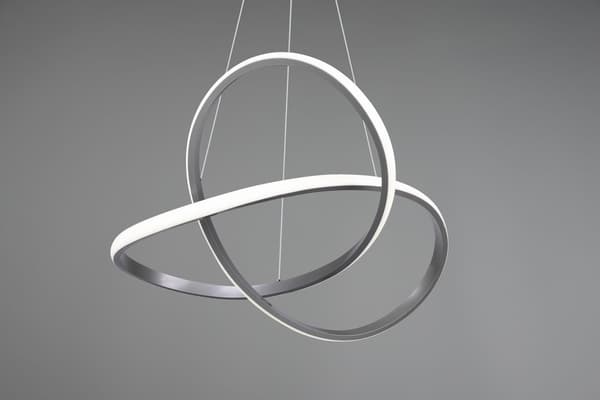 LED-riippuvalaisin COURSE hopea RL R32051407
