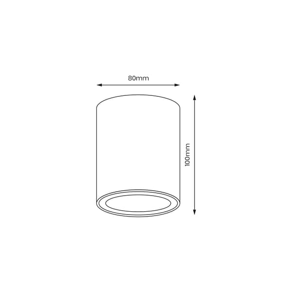 Loftlampe 1x40W BIMA ML7011 Milagro
