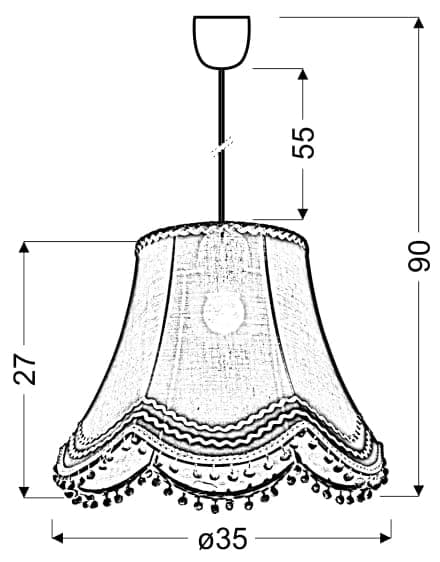 Candellux ARLEKIN 31-94516 Pendel