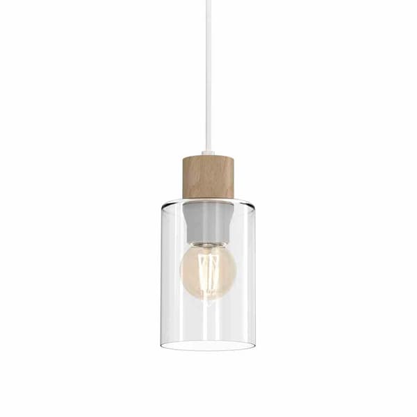 Milagro MADERA MLP8554 hvid pendel lysekrone