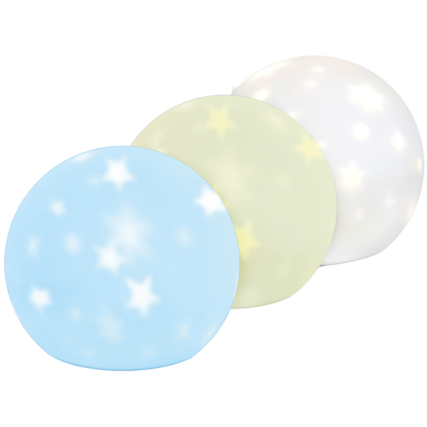 LED multifunktionel silikone lampe USB MOON 312983 Polux