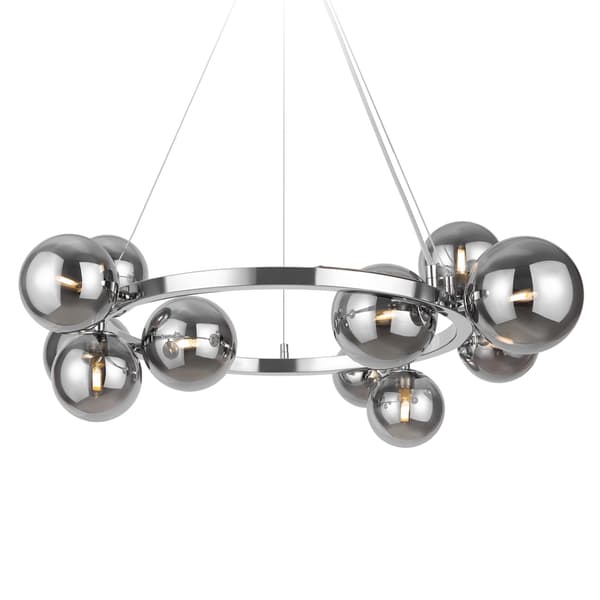 Pendellampe krom, glaskugler Dallas Maytoni MOD545PL-11CH