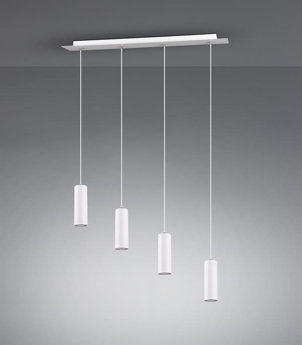 Lysekrone MARLEY hvid Trio 312400401