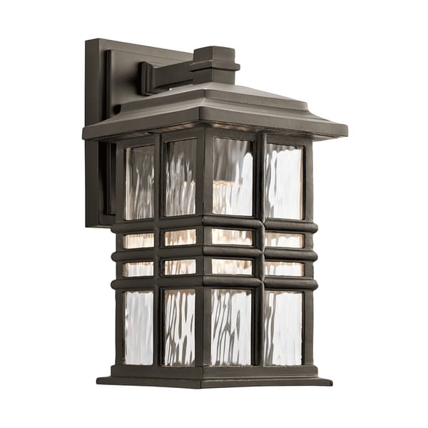 Ulkoseinävalaisin Vanha pronssi E27 60W Beacon Square Kichler