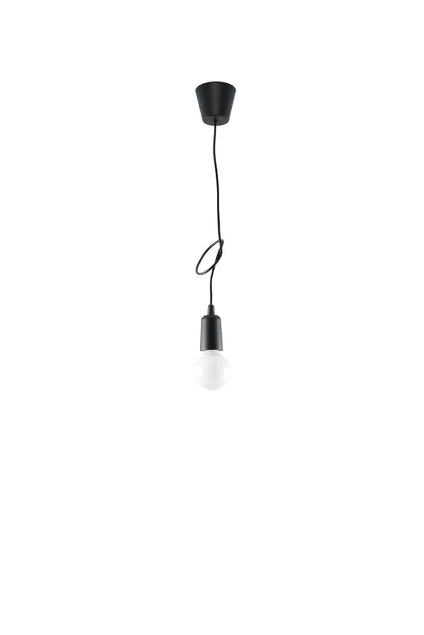 DIEGO 1 sort pendel Sollux Lighting SL.0572