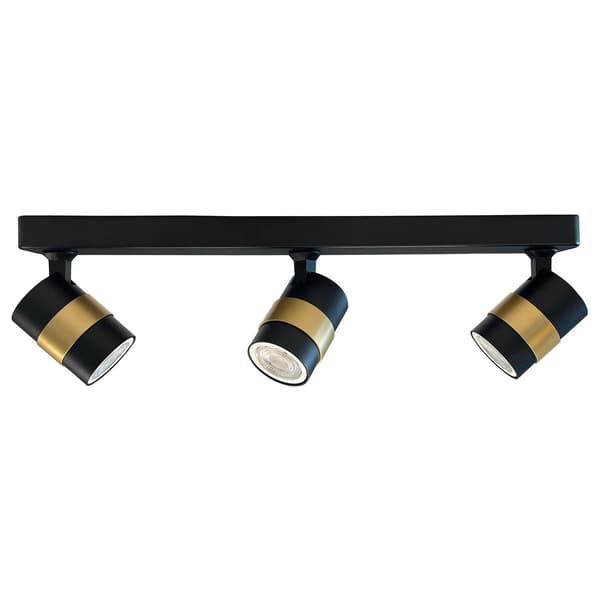 Spot Anillo 3xGU10 sort LP-770/3W BK Light Prestige