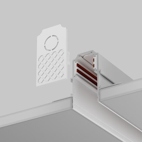 Ändlock för strömskenor vit EXILITY Maytoni Technical