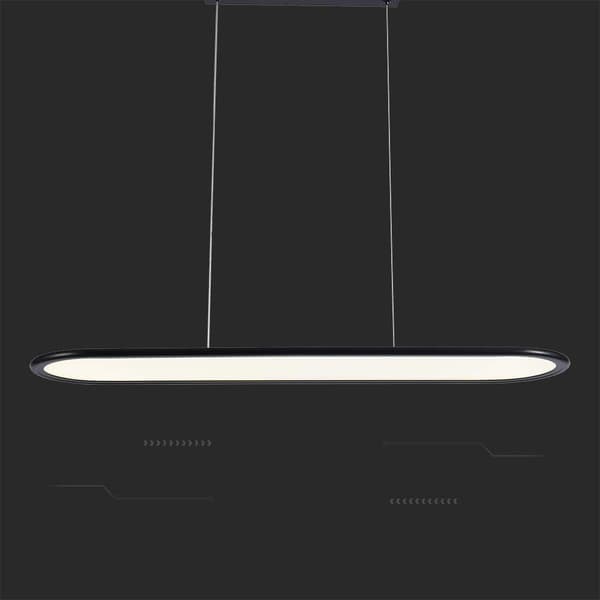 V-TAC VT-7821-10046 sort LED panel pendellampe 3000K