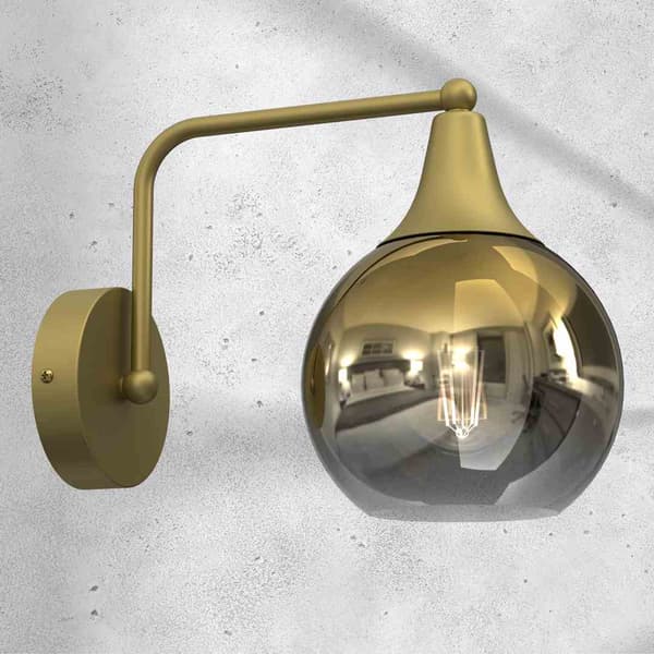 Seinävalaisin LED Milagro GOLD MLP8399 kulta