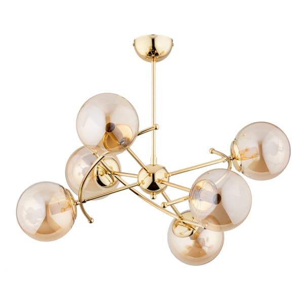 Loftlampe guld KOSMIT Alfa 63164