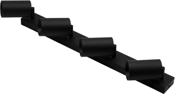 Loft-/væglampe | sort skinne QUALIS IV 6005 IdeaLED