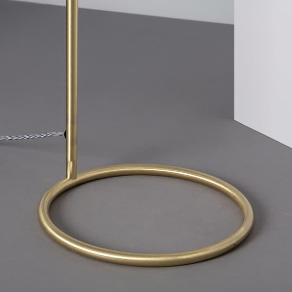 Golvlampa glaskula E27 Abruzzo Home