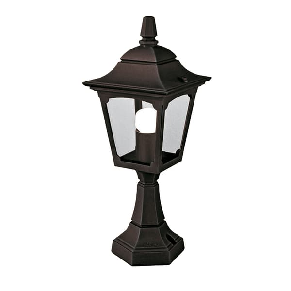 Utomhus golvlampa svart E27 60W Chapel Mini Elstead