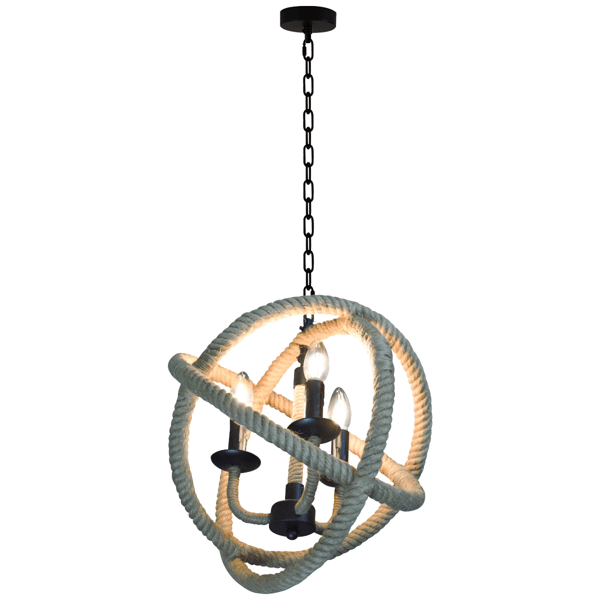 Pendellampe E14x3 ROPE GLOBO 307903 Polux