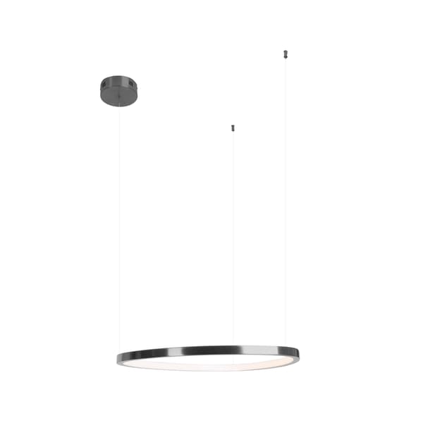 Modern svart ringpendellampa 60cm LED 27W CAYENNE Maxlight