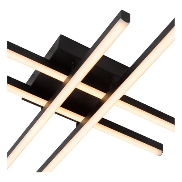 Moderne sort LED loftlampe 42W NOVAK Lucide