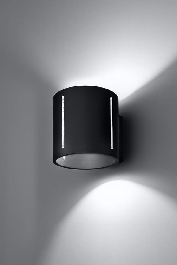 Seinävalaisin INEZ Musta Sollux Lighting SL.0353