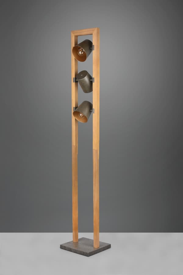 BELL gulvlampe sølv Trio 401900367