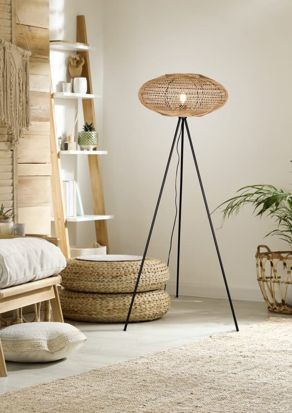 HEDDA gulvlampe sort Trio 412300136