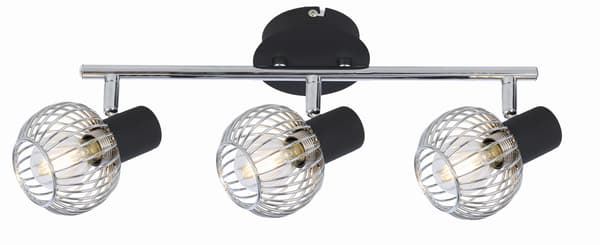 Candellux OSLO 93-61850 sort loftlampe