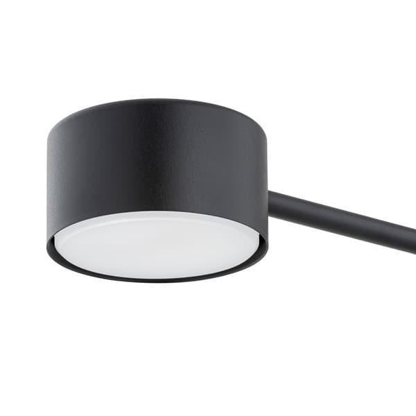 Minimalistisk sort justerbar pendellampe MODUS 6xGX53 12W Emibig