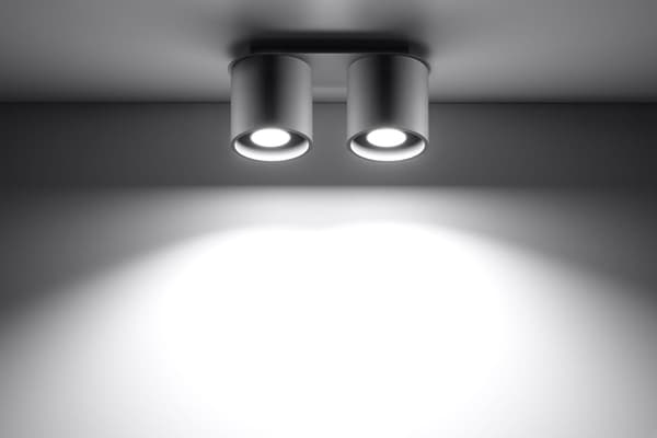 Spot ORBIS 2 Grå Sollux Lighting SL.0055