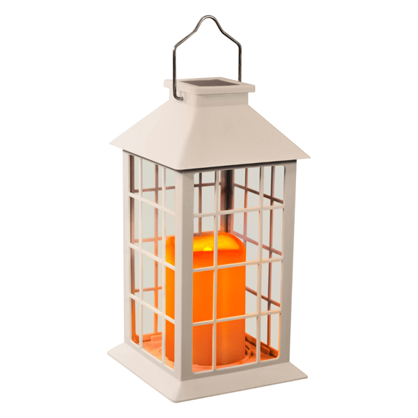LED solcellelampe hvid 27cm LANTERNE 309341 Polux