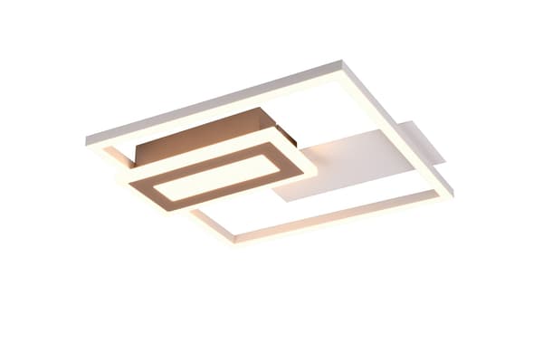Loftlampe moderne grå geometrisk LED 22W SPIRO RL