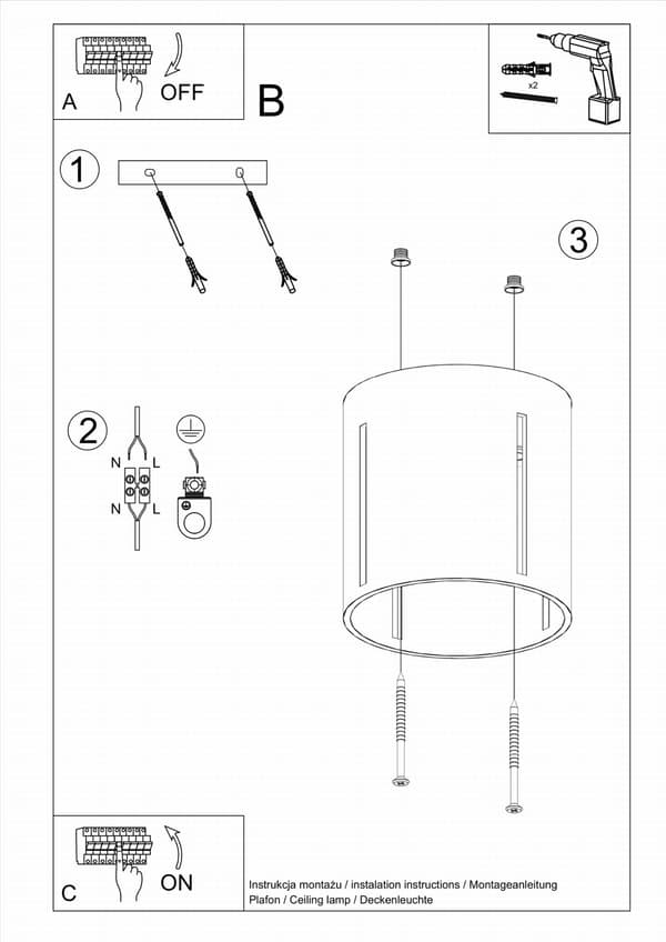 Spot INEZ Hvid Sollux Lighting SL.0355