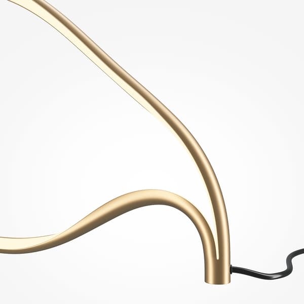 Designer bordlampe guld Plons LED 12W Maytoni