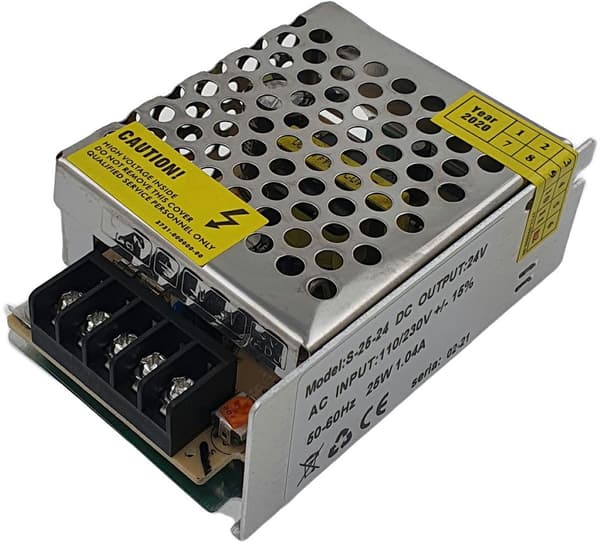 LED strømforsyning 24V DC 1A 25W Idealed ID-3207
