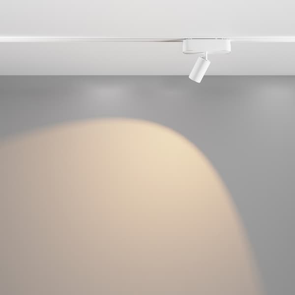 1-fas skenspotlight vit LED 5W 3000K FOCUS LED Maytoni Technical