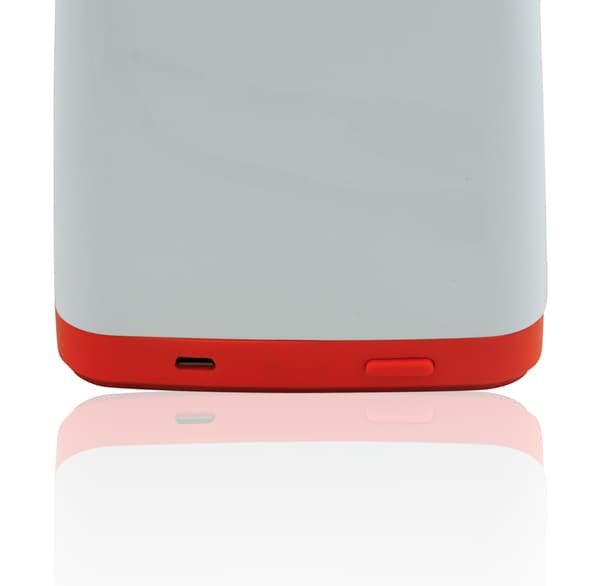 LED skrivebordslampe orange USB HELSINKI 302861 Polux