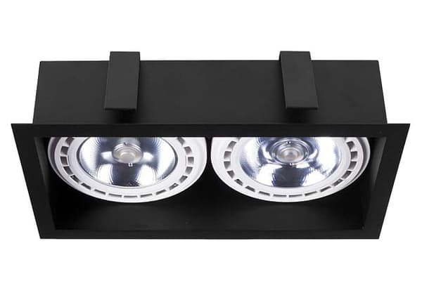 Nowodvorski DOWNLIGHT sort LED indbygningsarmatur, stål 9416
