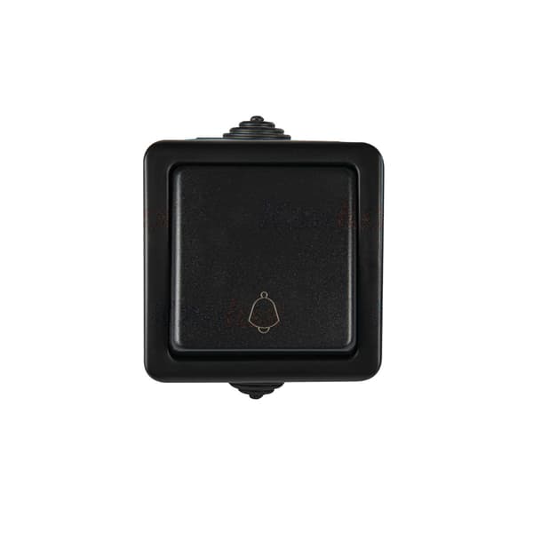 Sort afbryder IP54 TEKNO Kanlux 27353
