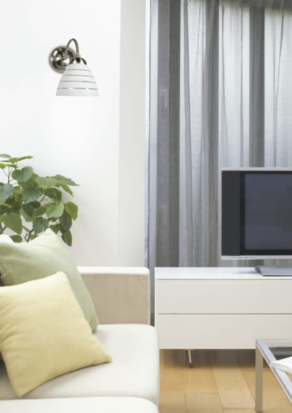 Candellux ULI 21-66145 -seinävalaisin, hopea