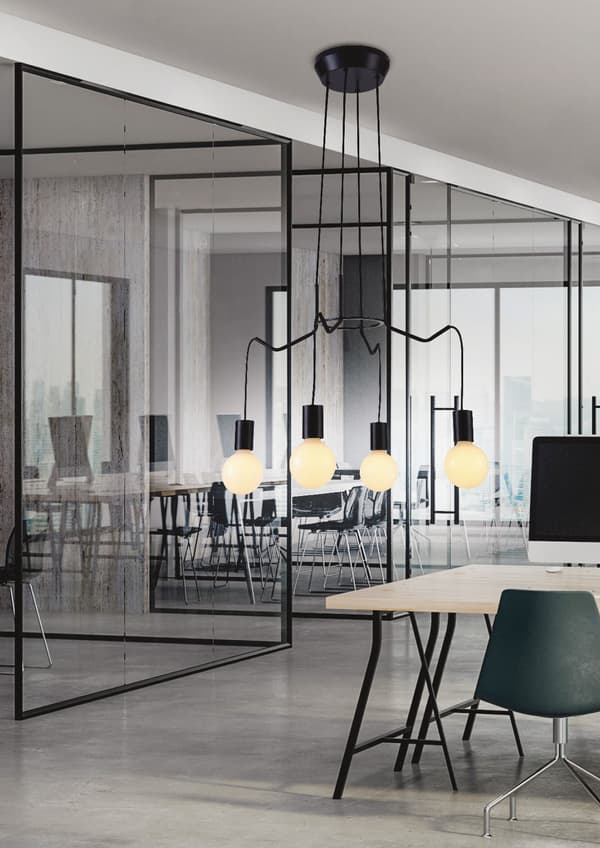 Lysekrone Candellux BASSO 34-71019 sort