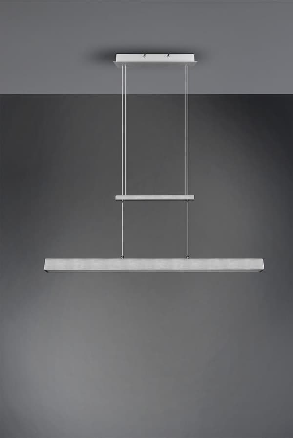 LED lysekrone PAROS sølv RL R32043105