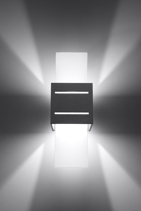 Seinävalaisin LORETO Harmaa Sollux Lighting SL.0202