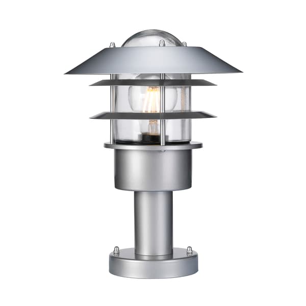 Utomhusbelysning silver E27 60W Helsingor Elstead